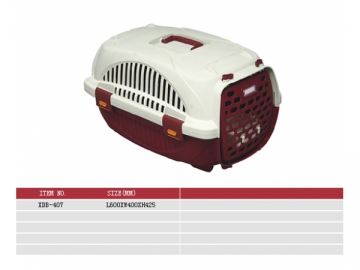 Casinha de cachorro de plástico <br/><small>(Caixa para transporte de cachorros)</small>