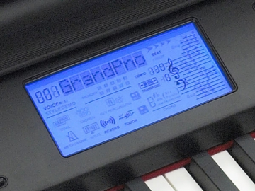 Piano Digital com Ecrã LCD DK-200B