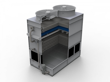 Torre de resfriamento de combinação seca e húmida FBNF
