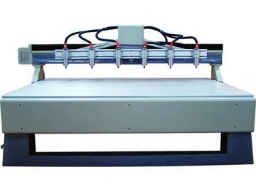 Fresadora CNC para madeira <br/><small>(6 cabeças)</small>