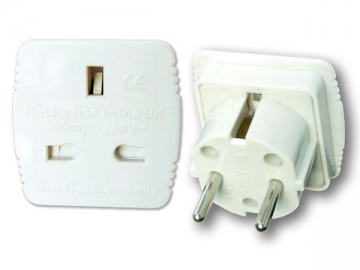 <strong>Adaptador de tomada</strong> padrão europeu