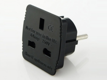 <strong>Adaptador de tomada</strong> padrão europeu