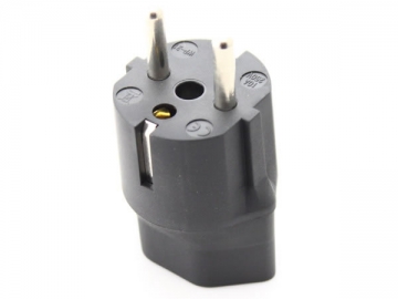 <strong>Adaptador de tomada</strong> padrão europeu
