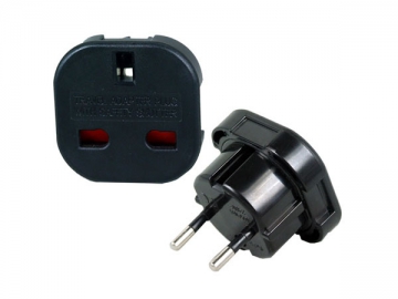 <strong>Adaptador de tomada</strong> padrão europeu