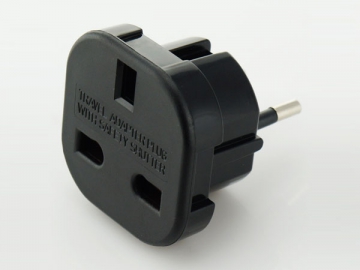 <strong>Adaptador de tomada</strong> padrão europeu