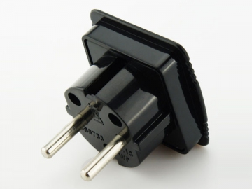<strong>Adaptador de tomada</strong> padrão europeu