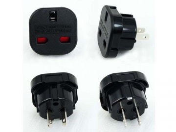 <strong>Adaptador de tomada</strong> padrão europeu