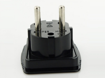 <strong>Adaptador de tomada</strong> padrão europeu