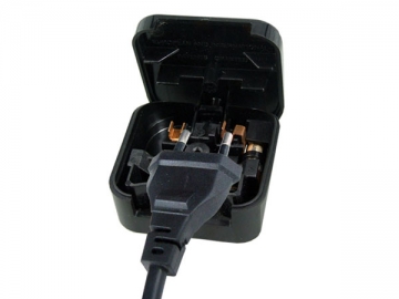 <strong>Adaptador de tomada</strong> padrão britânico