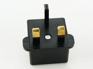 <strong>Adaptador de tomada</strong> padrão britânico