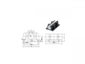 <strong>Caixa de mancal</strong> SWB-L-OP