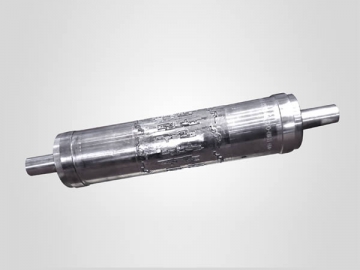 Faca rotativa <small>(Faca de corte e vinco com pino extrator)</small>