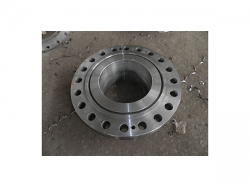 Flange forjado de placa de aço