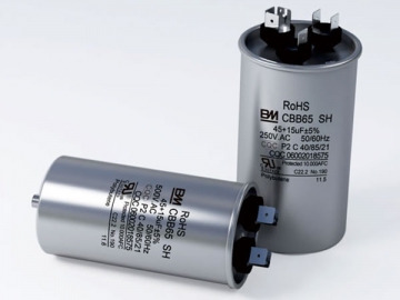 Capacitor de partida de motor CBB65