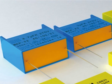 Capacitor MKP-X2 de supressão de interferência electromagética