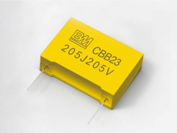 Capacitor CBB23 para circuito de divisor capacitivo