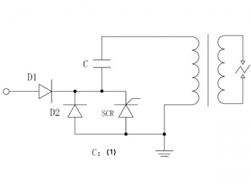 Capacitor de polipropileno metalizado CBB22