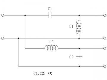 Capacitor de polipropileno metalizado CBB20, redondo e axial