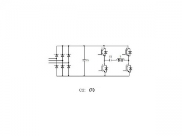 Capacitor ressonante com carcaça de plástico