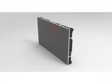 Painel de LED com pequena densidade de píxel