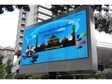Painel de LED outdoor SMD, série FS