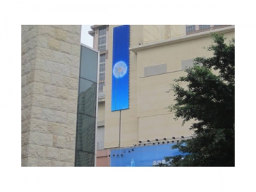 Painel de LED tipo cortina, série C