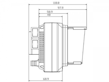 Monitor LCD para câmeras e filmadoras -TL-480HDB