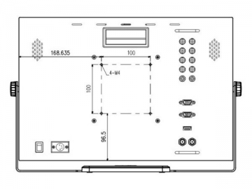 Monitor LCD profissional - TL-S1850HD/SD