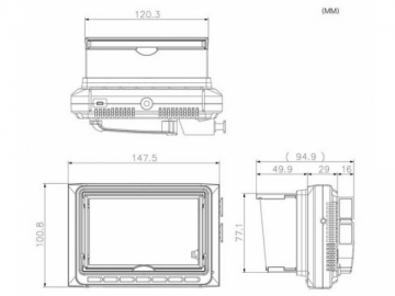 Monitor para câmera DSLR – TL-S480HDA