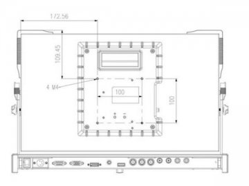 Monitor LCD profissional separável - TL1850HD/NP-SE