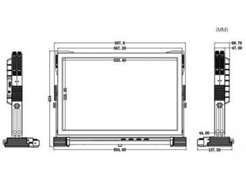 Monitor LCD profissional separável - TL2400HD-SE/SEA