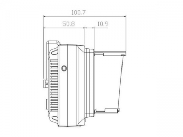 Viewfinder para câmera filmadora - TL-480VF