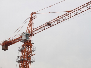 Guindaste de torre/Grua torre tipo cabeça de martelo