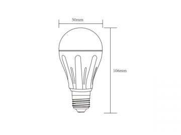 Lâmpada bulbo LED