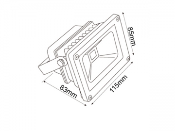 Holofote LED COB