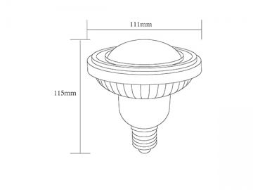 Spot LED regulável