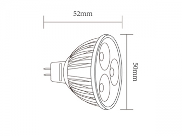 Spot LED regulável