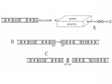 Fita LED flexível, SMD3528