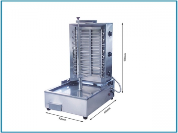 Máquina de kebab elétrica