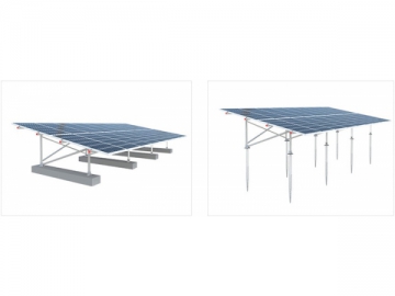 Sistema de montagem de energia solar suporte-N