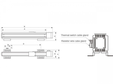 Resistor de alumínio