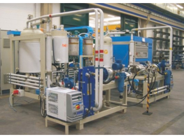 Linha de produção de painel sanduíche contínua PU/PIR/lã mineral