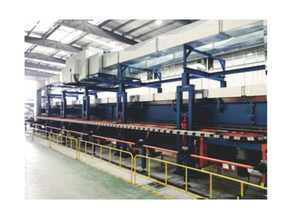 Linha de produção de painel sanduíche contínua PU/PIR/lã mineral