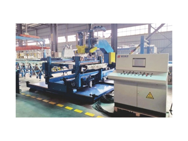 Linha de produção de painel sanduíche contínua PU/PIR/lã mineral