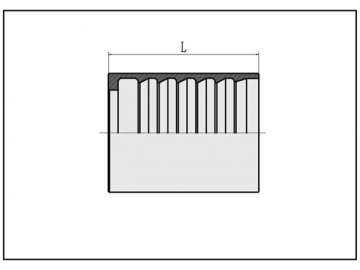 Conector 00110 para mangueira 1SN R1AT