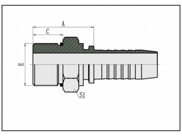 Macho O-Ring SAE