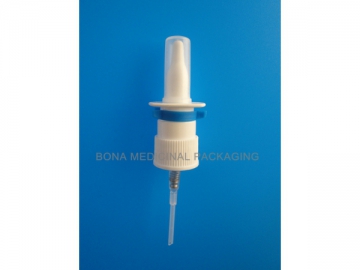 Bomba de spray nasal H# 18mm