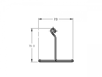 Máquina para fabricação de trilho de guia