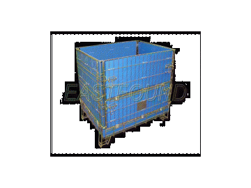 Container aramado com revestimento interno para armazenagem PP EE-59-PP