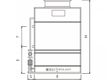 Condensador evaporativo SWLN